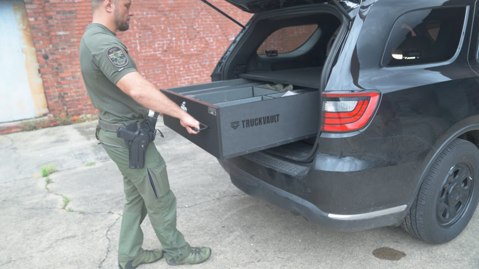 Screenshot of the Chris Watkins “Behind the Badge” video.