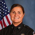 OFFICER Megan Arnold image with smiling face